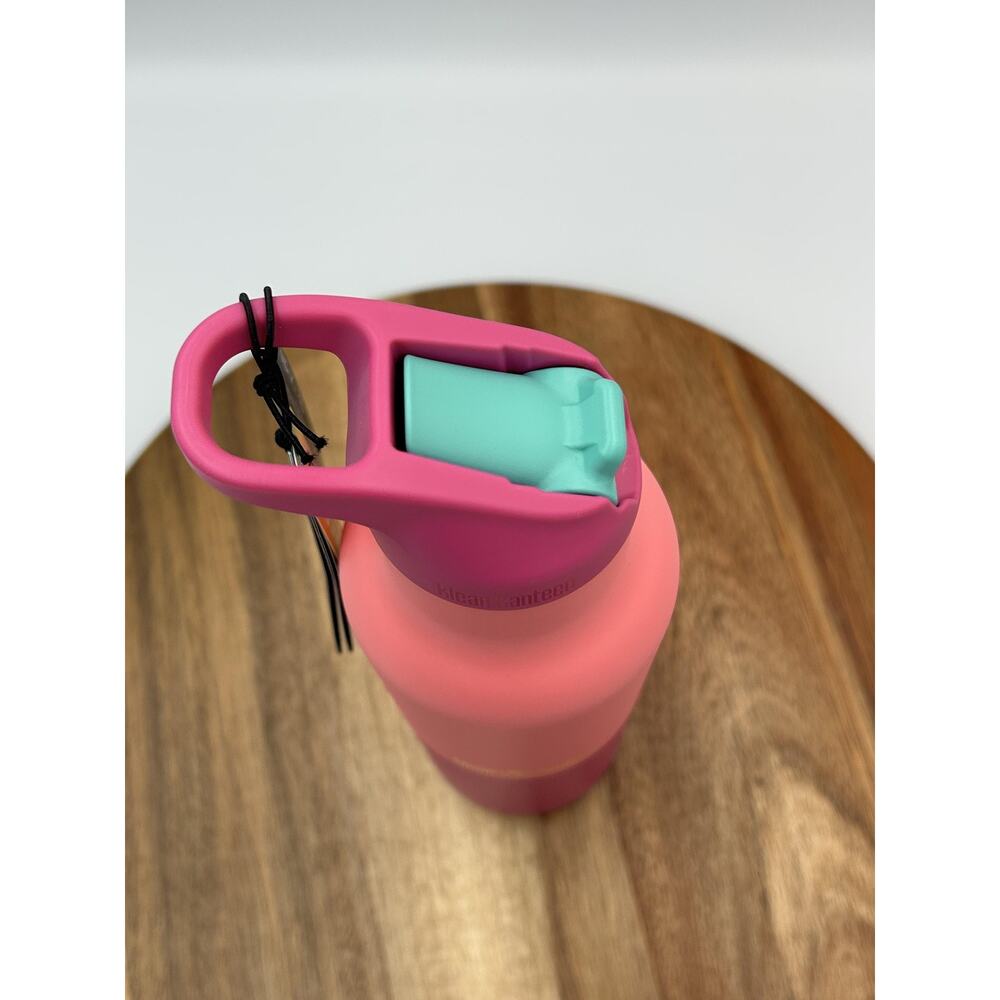 Klean Kanteen Rise Classic Water Bottle 16oz Ltd Edition Kaleidoscope Pink Straw - Picture 6 of 10